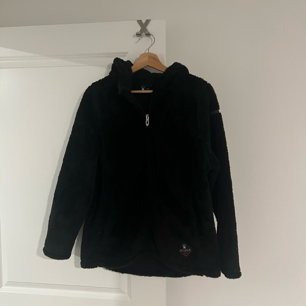 Spyder Black Teddy Jacket